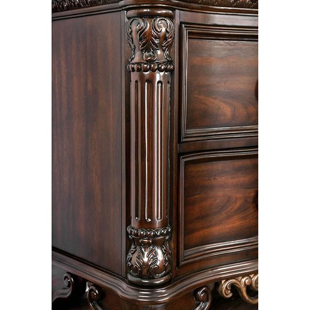 Menodora Brown Cherry Chest - Premium Chest from FOA East - Just $914.55! Shop now at Furniture Wholesale Plus  We are the best furniture store in Nashville, Hendersonville, Goodlettsville, Madison, Antioch, Mount Juliet, Lebanon, Gallatin, Springfield, Murfreesboro, Franklin, Brentwood