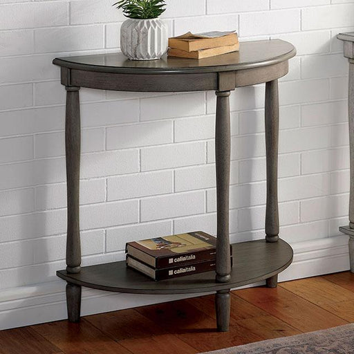 MENTON Side Table, Antq. Gray - Premium End Table from FOA East - Just $95.55! Shop now at Furniture Wholesale Plus  We are the best furniture store in Nashville, Hendersonville, Goodlettsville, Madison, Antioch, Mount Juliet, Lebanon, Gallatin, Springfield, Murfreesboro, Franklin, Brentwood