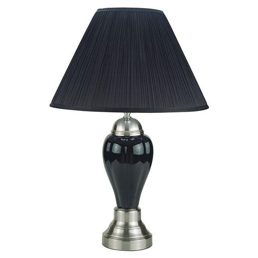 Niki Black Table Lamp (6/CTN) - Premium Table Lamp from FOA East - Just $212.55! Shop now at Furniture Wholesale Plus  We are the best furniture store in Nashville, Hendersonville, Goodlettsville, Madison, Antioch, Mount Juliet, Lebanon, Gallatin, Springfield, Murfreesboro, Franklin, Brentwood