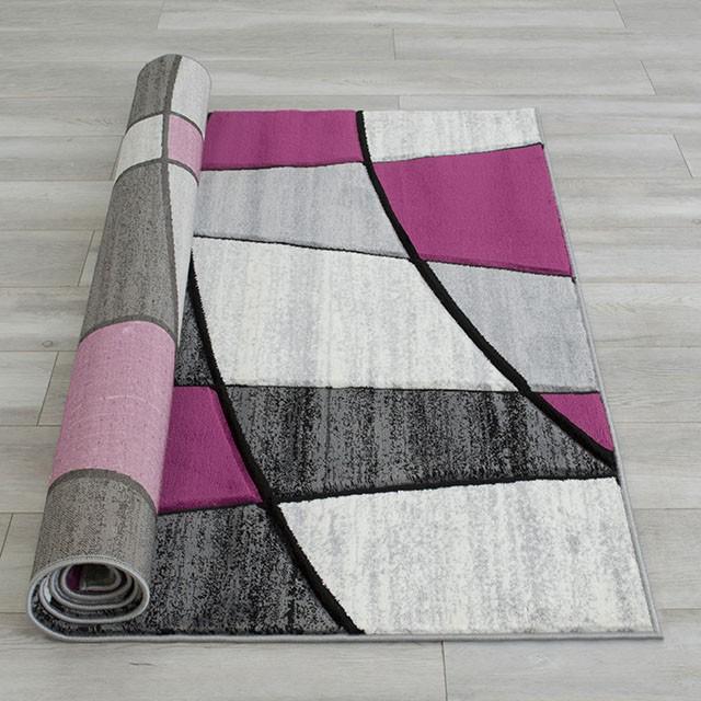 Niksar Gray/Purple 5' X 7' Area Rug - Premium Rug from FOA East - Just $154.05! Shop now at Furniture Wholesale Plus  We are the best furniture store in Nashville, Hendersonville, Goodlettsville, Madison, Antioch, Mount Juliet, Lebanon, Gallatin, Springfield, Murfreesboro, Franklin, Brentwood