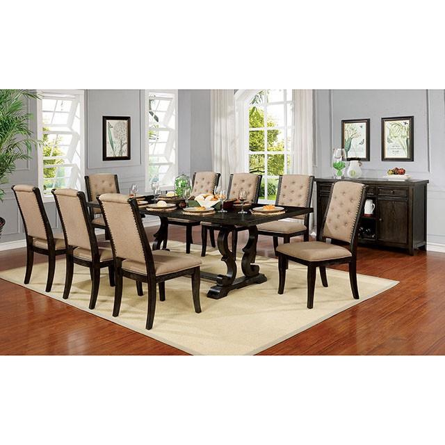 Patience Dark Walnut Dining Table - Premium Dining Table from FOA East - Just $663! Shop now at Furniture Wholesale Plus  We are the best furniture store in Nashville, Hendersonville, Goodlettsville, Madison, Antioch, Mount Juliet, Lebanon, Gallatin, Springfield, Murfreesboro, Franklin, Brentwood