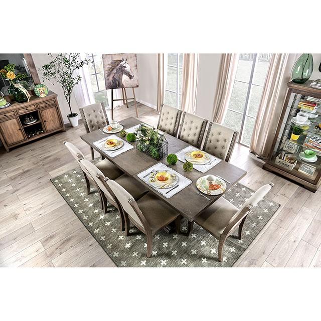 Patience Rustic Natural Tone Dining Table - Premium Dining Table from FOA East - Just $583.05! Shop now at Furniture Wholesale Plus  We are the best furniture store in Nashville, Hendersonville, Goodlettsville, Madison, Antioch, Mount Juliet, Lebanon, Gallatin, Springfield, Murfreesboro, Franklin, Brentwood