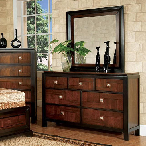 Patra Acacia/Walnut Mirror - Premium Mirror from FOA East - Just $175.50! Shop now at Furniture Wholesale Plus  We are the best furniture store in Nashville, Hendersonville, Goodlettsville, Madison, Antioch, Mount Juliet, Lebanon, Gallatin, Springfield, Murfreesboro, Franklin, Brentwood