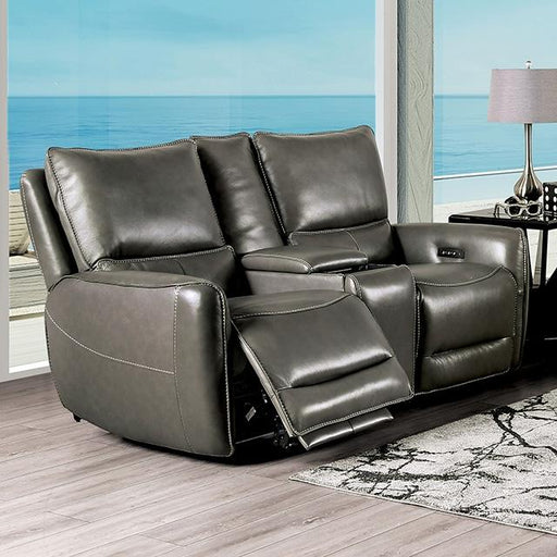 PHINEAS Power Loveseat, Gray - Premium Loveseat from FOA East - Just $1953.90! Shop now at Furniture Wholesale Plus  We are the best furniture store in Nashville, Hendersonville, Goodlettsville, Madison, Antioch, Mount Juliet, Lebanon, Gallatin, Springfield, Murfreesboro, Franklin, Brentwood