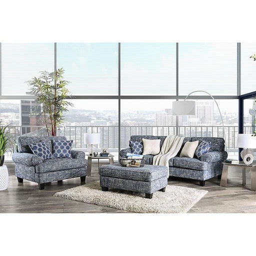 Pierpont Blue Ottoman - Premium Ottoman from FOA East - Just $544.05! Shop now at Furniture Wholesale Plus  We are the best furniture store in Nashville, Hendersonville, Goodlettsville, Madison, Antioch, Mount Juliet, Lebanon, Gallatin, Springfield, Murfreesboro, Franklin, Brentwood