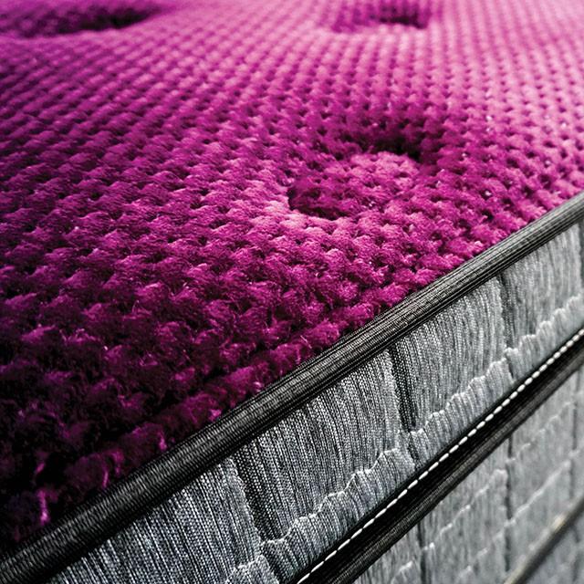 Purple/Grey 13" Euro Pillow Top Mattress Non-Flip, Full - Premium Mattress from FOA East - Just $813.15! Shop now at Furniture Wholesale Plus  We are the best furniture store in Nashville, Hendersonville, Goodlettsville, Madison, Antioch, Mount Juliet, Lebanon, Gallatin, Springfield, Murfreesboro, Franklin, Brentwood