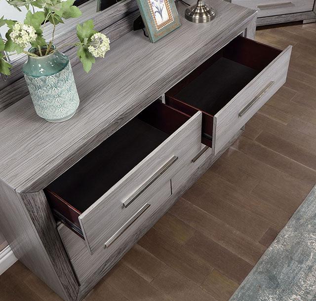 RAIDEN Dresser, Gray - Premium Dresser from FOA East - Just $682.50! Shop now at Furniture Wholesale Plus  We are the best furniture store in Nashville, Hendersonville, Goodlettsville, Madison, Antioch, Mount Juliet, Lebanon, Gallatin, Springfield, Murfreesboro, Franklin, Brentwood