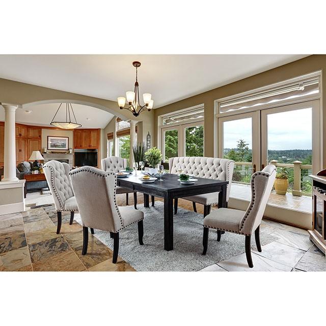 SANIA 84" Dining Table - Premium Dining Table from FOA East - Just $583.05! Shop now at Furniture Wholesale Plus  We are the best furniture store in Nashville, Hendersonville, Goodlettsville, Madison, Antioch, Mount Juliet, Lebanon, Gallatin, Springfield, Murfreesboro, Franklin, Brentwood