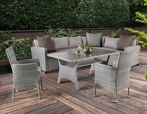 Shonda 5 PC. Patio Dining Set - Premium Outdoor Dining Set from FOA East - Just $973.05! Shop now at Furniture Wholesale Plus  We are the best furniture store in Nashville, Hendersonville, Goodlettsville, Madison, Antioch, Mount Juliet, Lebanon, Gallatin, Springfield, Murfreesboro, Franklin, Brentwood