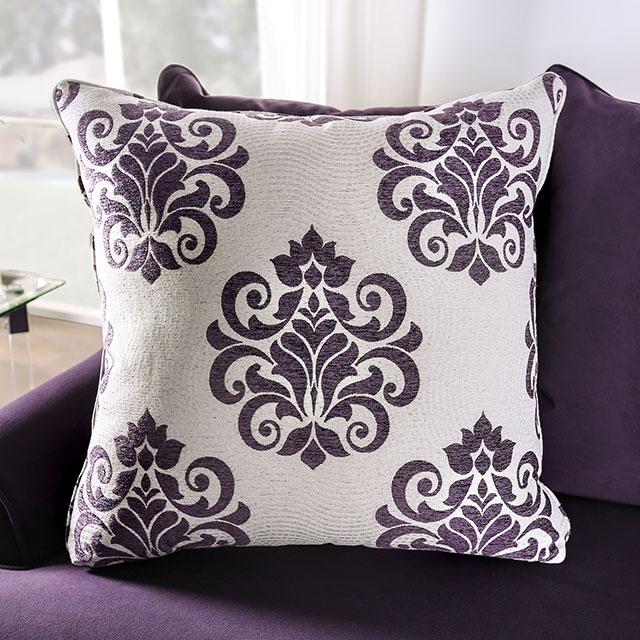 Sisseton Purple Love Seat - Premium Loveseat from FOA East - Just $1462.50! Shop now at Furniture Wholesale Plus  We are the best furniture store in Nashville, Hendersonville, Goodlettsville, Madison, Antioch, Mount Juliet, Lebanon, Gallatin, Springfield, Murfreesboro, Franklin, Brentwood