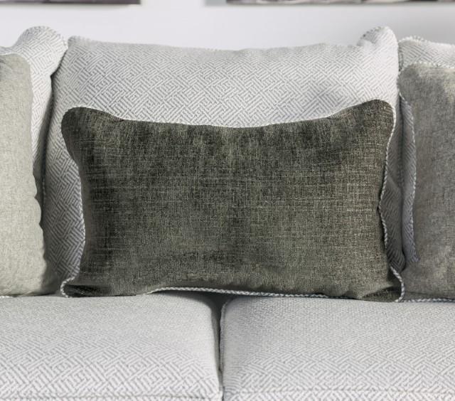 SKYLINE Loveseat, Pewter/Gray - Premium Loveseat from FOA East - Just $1404! Shop now at Furniture Wholesale Plus  We are the best furniture store in Nashville, Hendersonville, Goodlettsville, Madison, Antioch, Mount Juliet, Lebanon, Gallatin, Springfield, Murfreesboro, Franklin, Brentwood