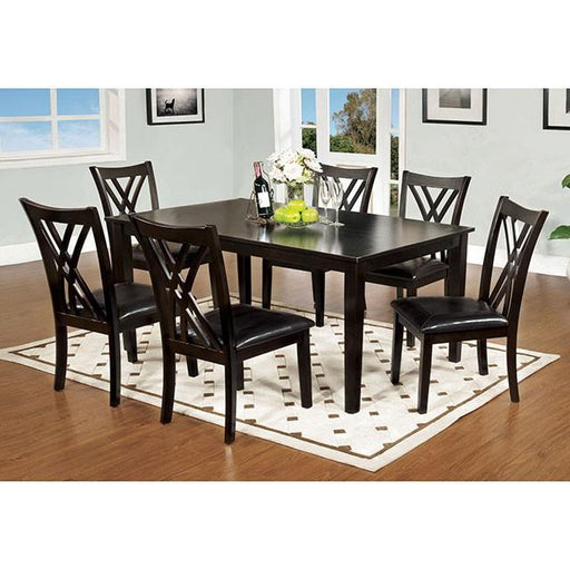 Springhill Espresso 5 Pc. Dining Table Set - Premium Dining Room Set from FOA East - Just $680.55! Shop now at Furniture Wholesale Plus  We are the best furniture store in Nashville, Hendersonville, Goodlettsville, Madison, Antioch, Mount Juliet, Lebanon, Gallatin, Springfield, Murfreesboro, Franklin, Brentwood