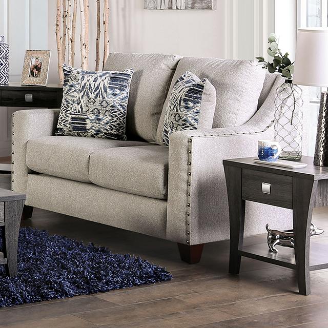 STICKNEY Loveseat - Premium Loveseat from FOA East - Just $1501.50! Shop now at Furniture Wholesale Plus  We are the best furniture store in Nashville, Hendersonville, Goodlettsville, Madison, Antioch, Mount Juliet, Lebanon, Gallatin, Springfield, Murfreesboro, Franklin, Brentwood