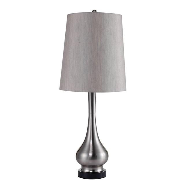 Teri Silver 13"H Table Lamp - Premium Table Lamp from FOA East - Just $115.05! Shop now at Furniture Wholesale Plus  We are the best furniture store in Nashville, Hendersonville, Goodlettsville, Madison, Antioch, Mount Juliet, Lebanon, Gallatin, Springfield, Murfreesboro, Franklin, Brentwood