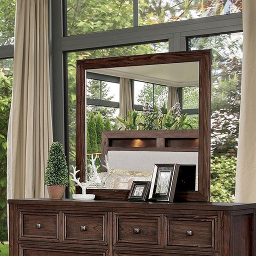 Tywyn Dark Oak Mirror - Premium Mirror from FOA East - Just $124.80! Shop now at Furniture Wholesale Plus  We are the best furniture store in Nashville, Hendersonville, Goodlettsville, Madison, Antioch, Mount Juliet, Lebanon, Gallatin, Springfield, Murfreesboro, Franklin, Brentwood