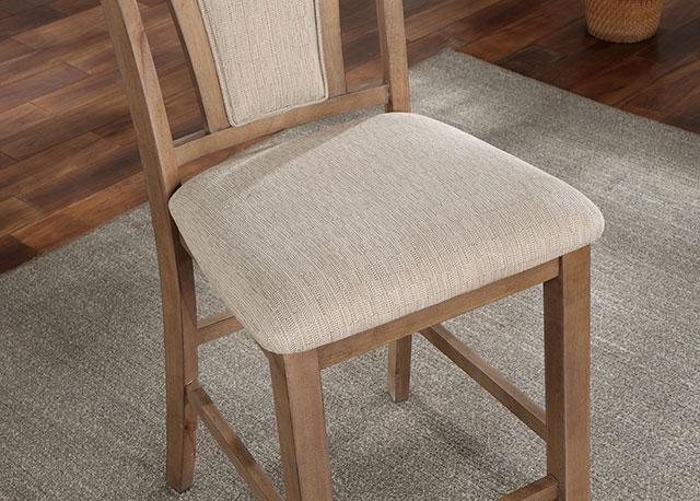 UPMINSTER Counter Ht. Chair (2/CTN), Natural Tone/Beige - Premium Barstool from FOA East - Just $234! Shop now at Furniture Wholesale Plus  We are the best furniture store in Nashville, Hendersonville, Goodlettsville, Madison, Antioch, Mount Juliet, Lebanon, Gallatin, Springfield, Murfreesboro, Franklin, Brentwood