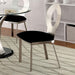 VALO Silver/Black Side Chair (2/CTN) - Premium Dining Chair from FOA East - Just $468! Shop now at Furniture Wholesale Plus  We are the best furniture store in Nashville, Hendersonville, Goodlettsville, Madison, Antioch, Mount Juliet, Lebanon, Gallatin, Springfield, Murfreesboro, Franklin, Brentwood