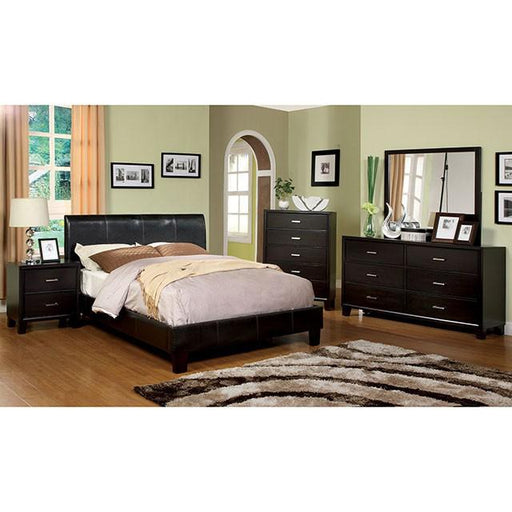 VILLA PARK Espresso E.King Bed - Premium Bed from FOA East - Just $319.80! Shop now at Furniture Wholesale Plus  We are the best furniture store in Nashville, Hendersonville, Goodlettsville, Madison, Antioch, Mount Juliet, Lebanon, Gallatin, Springfield, Murfreesboro, Franklin, Brentwood