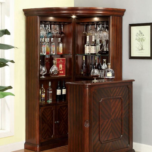 VOLTAIRE Dark Cherry Curio - Premium Curio from FOA East - Just $1460.55! Shop now at Furniture Wholesale Plus  We are the best furniture store in Nashville, Hendersonville, Goodlettsville, Madison, Antioch, Mount Juliet, Lebanon, Gallatin, Springfield, Murfreesboro, Franklin, Brentwood