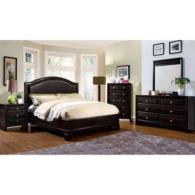 Winsor Espresso E.King Bed - Premium Bed from FOA East - Just $910.65! Shop now at Furniture Wholesale Plus  We are the best furniture store in Nashville, Hendersonville, Goodlettsville, Madison, Antioch, Mount Juliet, Lebanon, Gallatin, Springfield, Murfreesboro, Franklin, Brentwood