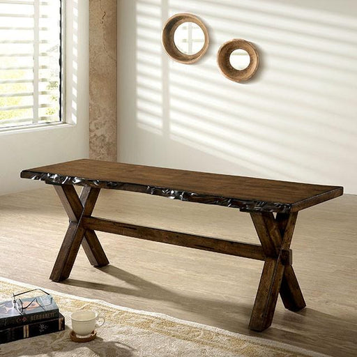 Woodworth Walnut Bench - Premium Bench from FOA East - Just $198.90! Shop now at Furniture Wholesale Plus  We are the best furniture store in Nashville, Hendersonville, Goodlettsville, Madison, Antioch, Mount Juliet, Lebanon, Gallatin, Springfield, Murfreesboro, Franklin, Brentwood