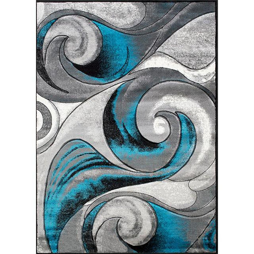 Niksar Turquoise 5' X 7' Area Rug - Premium Rug from FOA East - Just $154.05! Shop now at Furniture Wholesale Plus  We are the best furniture store in Nashville, Hendersonville, Goodlettsville, Madison, Antioch, Mount Juliet, Lebanon, Gallatin, Springfield, Murfreesboro, Franklin, Brentwood