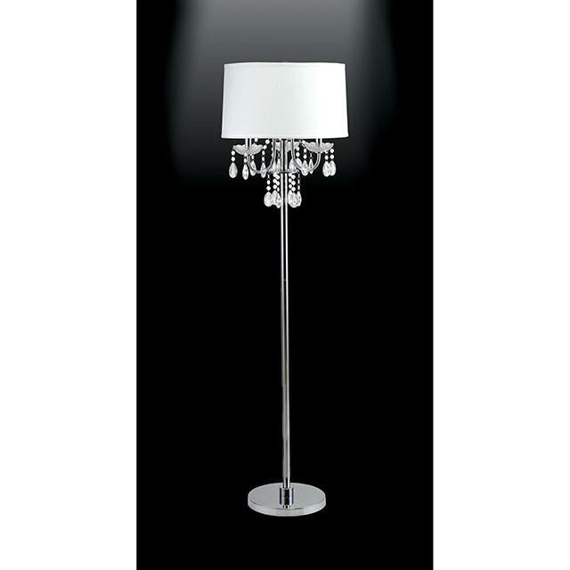 Jada White Floor Lamp - Premium Floor Lamp from FOA East - Just $173.55! Shop now at Furniture Wholesale Plus  We are the best furniture store in Nashville, Hendersonville, Goodlettsville, Madison, Antioch, Mount Juliet, Lebanon, Gallatin, Springfield, Murfreesboro, Franklin, Brentwood