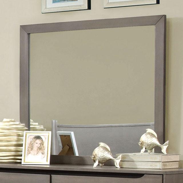 Lennart Gray Rectangular Mirror - Premium Mirror from FOA East - Just $136.50! Shop now at Furniture Wholesale Plus  We are the best furniture store in Nashville, Hendersonville, Goodlettsville, Madison, Antioch, Mount Juliet, Lebanon, Gallatin, Springfield, Murfreesboro, Franklin, Brentwood