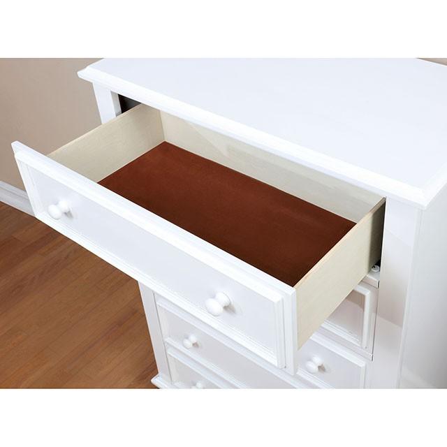 OLIVIA White Chest - Premium Chest from FOA East - Just $524.55! Shop now at Furniture Wholesale Plus  We are the best furniture store in Nashville, Hendersonville, Goodlettsville, Madison, Antioch, Mount Juliet, Lebanon, Gallatin, Springfield, Murfreesboro, Franklin, Brentwood