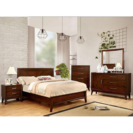 SNYDER Brown Cherry Mirror - Premium Mirror from FOA East - Just $142.35! Shop now at Furniture Wholesale Plus  We are the best furniture store in Nashville, Hendersonville, Goodlettsville, Madison, Antioch, Mount Juliet, Lebanon, Gallatin, Springfield, Murfreesboro, Franklin, Brentwood