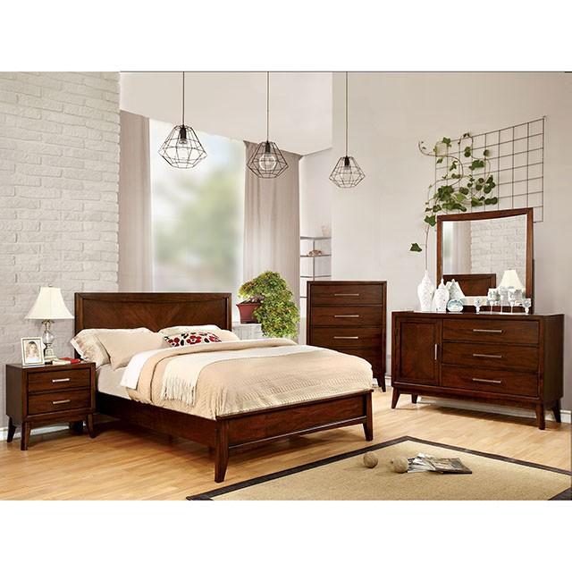 SNYDER Brown Cherry Mirror - Premium Mirror from FOA East - Just $142.35! Shop now at Furniture Wholesale Plus  We are the best furniture store in Nashville, Hendersonville, Goodlettsville, Madison, Antioch, Mount Juliet, Lebanon, Gallatin, Springfield, Murfreesboro, Franklin, Brentwood