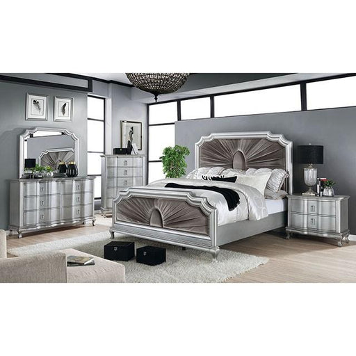 AALOK E.King Bed - Premium Bed from FOA East - Just $1031.55! Shop now at Furniture Wholesale Plus  We are the best furniture store in Nashville, Hendersonville, Goodlettsville, Madison, Antioch, Mount Juliet, Lebanon, Gallatin, Springfield, Murfreesboro, Franklin, Brentwood