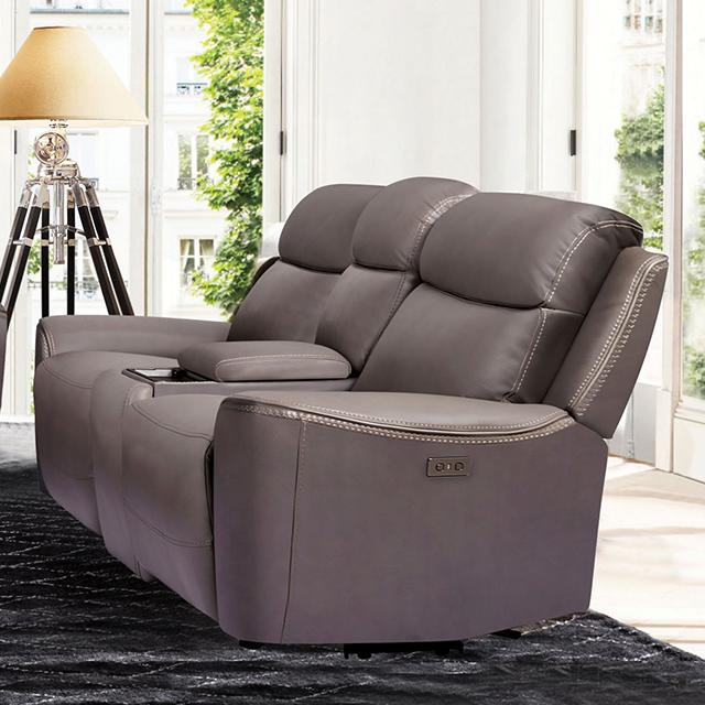 ARTEMIA Power Loveseat, Gray - Premium Loveseat from FOA East - Just $1583.40! Shop now at Furniture Wholesale Plus  We are the best furniture store in Nashville, Hendersonville, Goodlettsville, Madison, Antioch, Mount Juliet, Lebanon, Gallatin, Springfield, Murfreesboro, Franklin, Brentwood