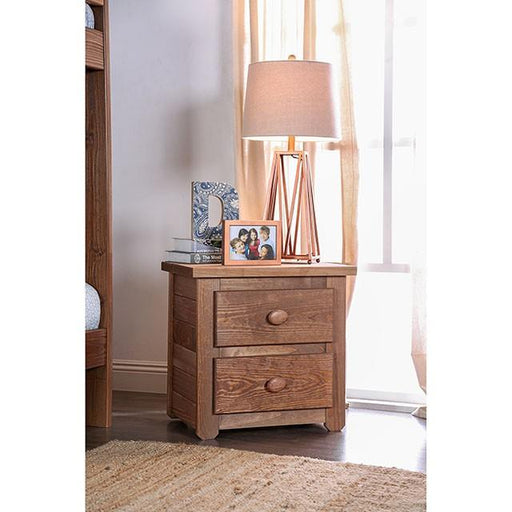 Lea Mahogany Night Stand - Premium Nightstand from FOA East - Just $271.05! Shop now at Furniture Wholesale Plus  We are the best furniture store in Nashville, Hendersonville, Goodlettsville, Madison, Antioch, Mount Juliet, Lebanon, Gallatin, Springfield, Murfreesboro, Franklin, Brentwood