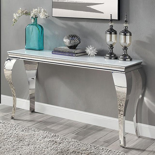 WETZIKON Sofa Table, White - Premium Sofa Table from FOA East - Just $466.05! Shop now at Furniture Wholesale Plus  We are the best furniture store in Nashville, Hendersonville, Goodlettsville, Madison, Antioch, Mount Juliet, Lebanon, Gallatin, Springfield, Murfreesboro, Franklin, Brentwood