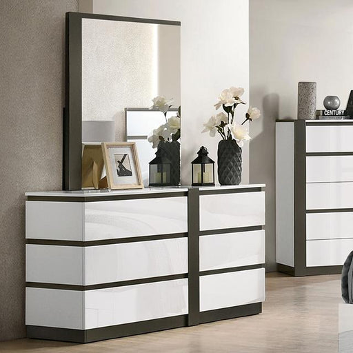 BIRSFELDEN Dresser, White - Premium Dresser from FOA East - Just $624! Shop now at Furniture Wholesale Plus  We are the best furniture store in Nashville, Hendersonville, Goodlettsville, Madison, Antioch, Mount Juliet, Lebanon, Gallatin, Springfield, Murfreesboro, Franklin, Brentwood