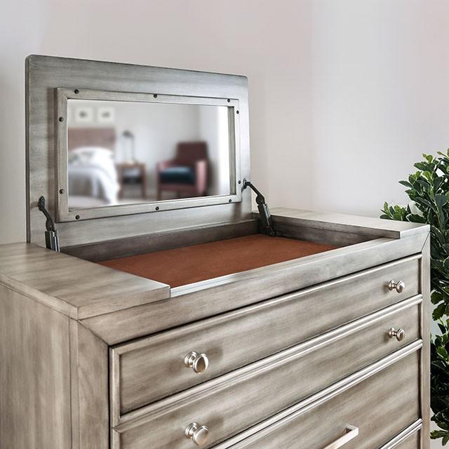 DAPHNE Gray Chest - Premium Chest from FOA East - Just $639.60! Shop now at Furniture Wholesale Plus  We are the best furniture store in Nashville, Hendersonville, Goodlettsville, Madison, Antioch, Mount Juliet, Lebanon, Gallatin, Springfield, Murfreesboro, Franklin, Brentwood