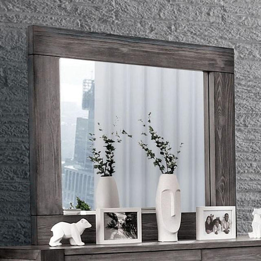 Janeiro Gray Mirror - Premium Mirror from FOA East - Just $251.55! Shop now at Furniture Wholesale Plus  We are the best furniture store in Nashville, Hendersonville, Goodlettsville, Madison, Antioch, Mount Juliet, Lebanon, Gallatin, Springfield, Murfreesboro, Franklin, Brentwood