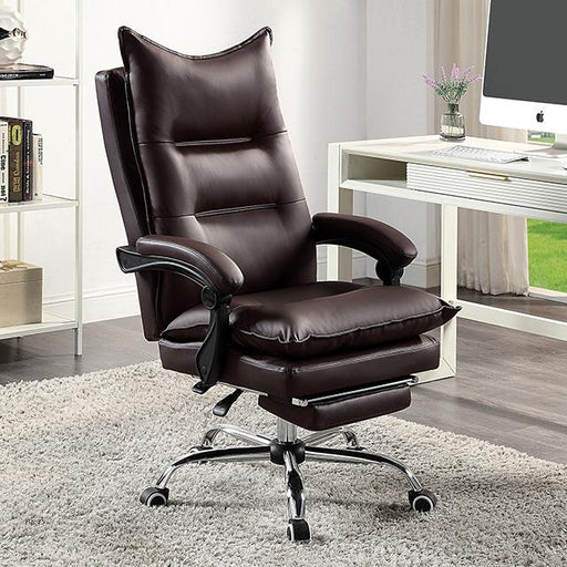 PERCE Office Chair, Brown - Premium Office Chair from FOA East - Just $271.05! Shop now at Furniture Wholesale Plus  We are the best furniture store in Nashville, Hendersonville, Goodlettsville, Madison, Antioch, Mount Juliet, Lebanon, Gallatin, Springfield, Murfreesboro, Franklin, Brentwood