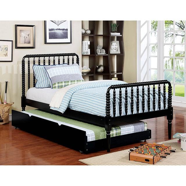 PRISMO Black Trundle - Premium Trundle from FOA East - Just $222.30! Shop now at Furniture Wholesale Plus  We are the best furniture store in Nashville, Hendersonville, Goodlettsville, Madison, Antioch, Mount Juliet, Lebanon, Gallatin, Springfield, Murfreesboro, Franklin, Brentwood