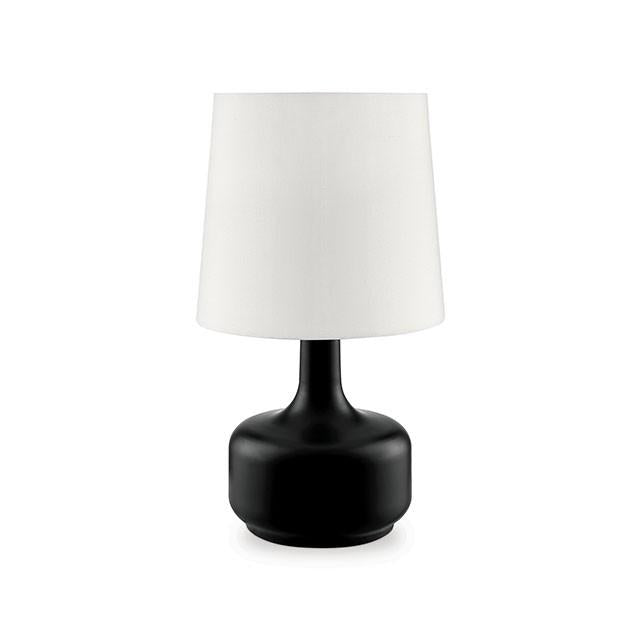 Farah Black 17"H Matte Black Table Lamp - Premium Table Lamp from FOA East - Just $48.75! Shop now at Furniture Wholesale Plus  We are the best furniture store in Nashville, Hendersonville, Goodlettsville, Madison, Antioch, Mount Juliet, Lebanon, Gallatin, Springfield, Murfreesboro, Franklin, Brentwood