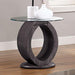 Lodia Gray End Table - Premium End Table from FOA East - Just $290.55! Shop now at Furniture Wholesale Plus  We are the best furniture store in Nashville, Hendersonville, Goodlettsville, Madison, Antioch, Mount Juliet, Lebanon, Gallatin, Springfield, Murfreesboro, Franklin, Brentwood