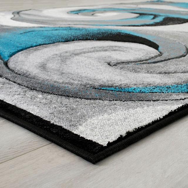 Niksar Turquoise 5' X 7' Area Rug - Premium Rug from FOA East - Just $154.05! Shop now at Furniture Wholesale Plus  We are the best furniture store in Nashville, Hendersonville, Goodlettsville, Madison, Antioch, Mount Juliet, Lebanon, Gallatin, Springfield, Murfreesboro, Franklin, Brentwood