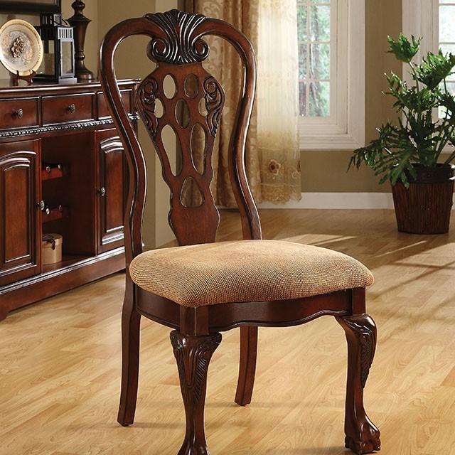 George Town Cherry Side Chair (2/CTN) - Premium Dining Chair from FOA East - Just $370.50! Shop now at Furniture Wholesale Plus  We are the best furniture store in Nashville, Hendersonville, Goodlettsville, Madison, Antioch, Mount Juliet, Lebanon, Gallatin, Springfield, Murfreesboro, Franklin, Brentwood