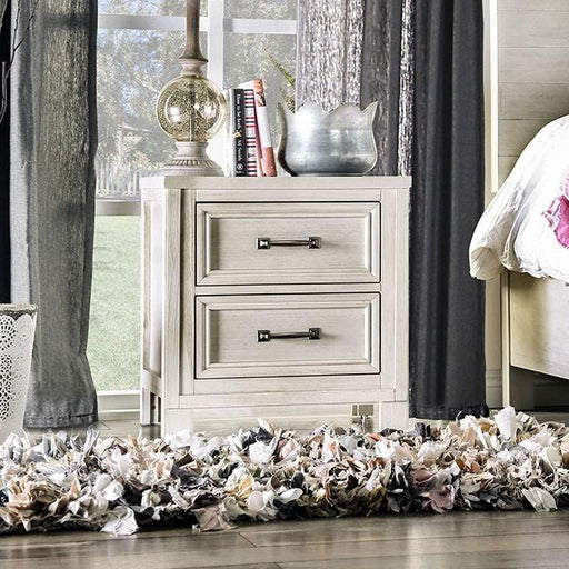 Tywyn Antique White Night Stand - Premium Nightstand from FOA East - Just $195! Shop now at Furniture Wholesale Plus  We are the best furniture store in Nashville, Hendersonville, Goodlettsville, Madison, Antioch, Mount Juliet, Lebanon, Gallatin, Springfield, Murfreesboro, Franklin, Brentwood