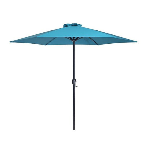 Lali 9 Ft Outdoor Umbrella + 21" Round Base - Premium Outdoor Accessories from FOA East - Just $107.25! Shop now at Furniture Wholesale Plus  We are the best furniture store in Nashville, Hendersonville, Goodlettsville, Madison, Antioch, Mount Juliet, Lebanon, Gallatin, Springfield, Murfreesboro, Franklin, Brentwood