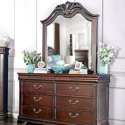 Mandura Cherry Dresser - Premium Dresser from FOA East - Just $624! Shop now at Furniture Wholesale Plus  We are the best furniture store in Nashville, Hendersonville, Goodlettsville, Madison, Antioch, Mount Juliet, Lebanon, Gallatin, Springfield, Murfreesboro, Franklin, Brentwood