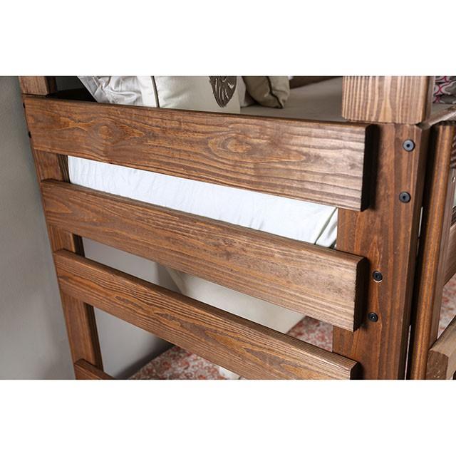 POLLYANNA T/T/T Bed w/ 3 Slat Kits (*Mattress Ready) - Premium Bunk Bed from FOA East - Just $934.05! Shop now at Furniture Wholesale Plus  We are the best furniture store in Nashville, Hendersonville, Goodlettsville, Madison, Antioch, Mount Juliet, Lebanon, Gallatin, Springfield, Murfreesboro, Franklin, Brentwood