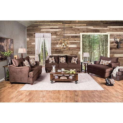 WESSINGTON Chocolate Sofa - Premium Sofa from FOA East - Just $1727.70! Shop now at Furniture Wholesale Plus  We are the best furniture store in Nashville, Hendersonville, Goodlettsville, Madison, Antioch, Mount Juliet, Lebanon, Gallatin, Springfield, Murfreesboro, Franklin, Brentwood