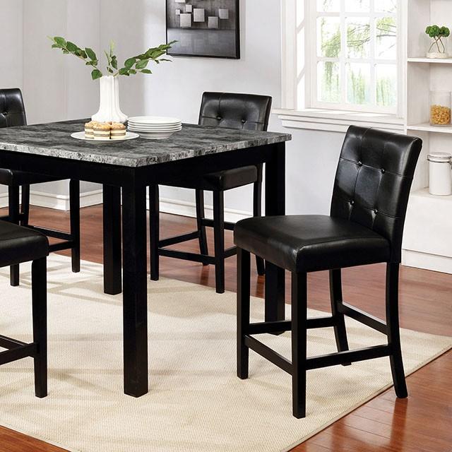 WILDROSE 5 Pc. Counter Ht. Table Set - Premium Dining Room Set from FOA East - Just $583.05! Shop now at Furniture Wholesale Plus  We are the best furniture store in Nashville, Hendersonville, Goodlettsville, Madison, Antioch, Mount Juliet, Lebanon, Gallatin, Springfield, Murfreesboro, Franklin, Brentwood